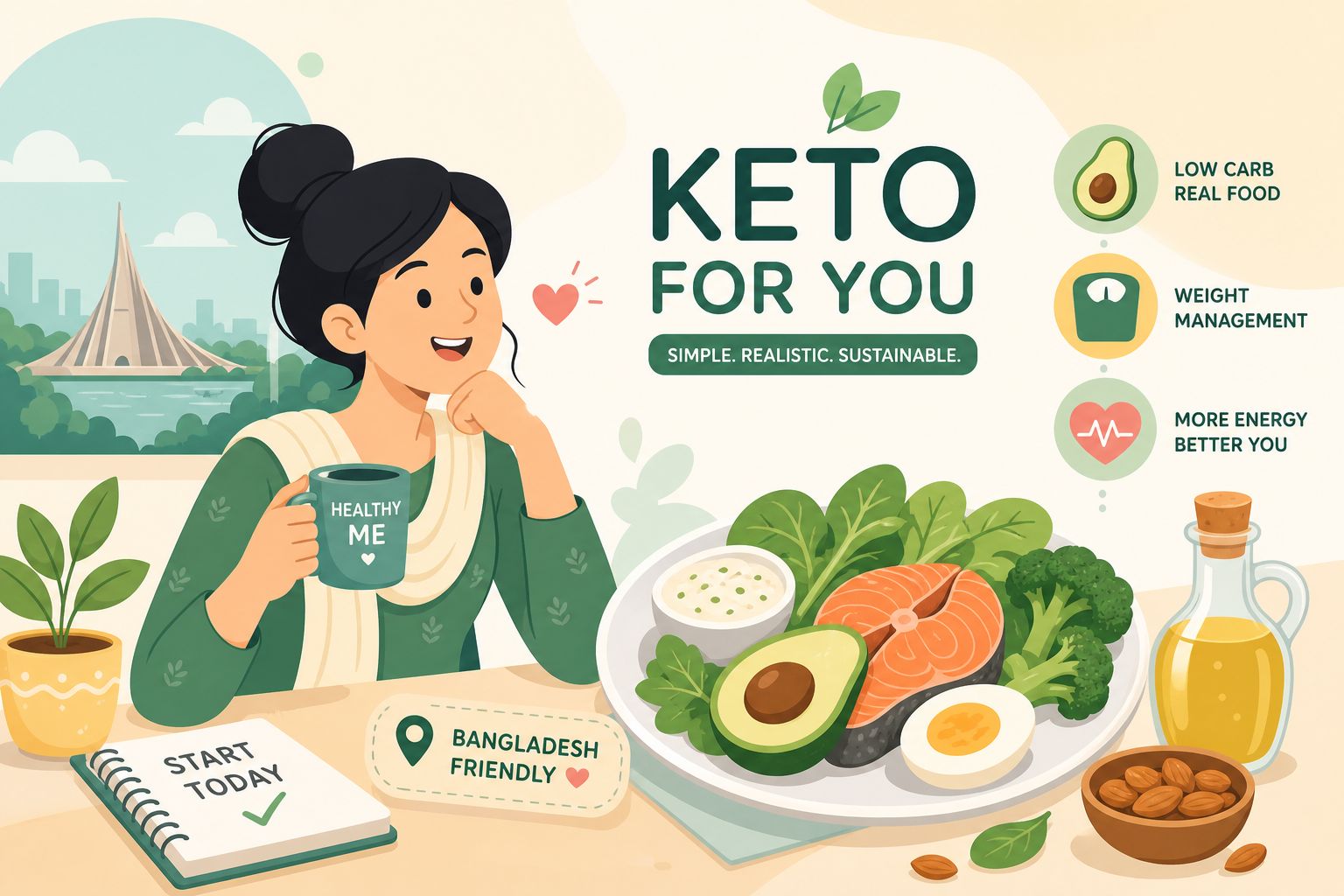 Keto diet in Bangladesh: a realistic starter guide