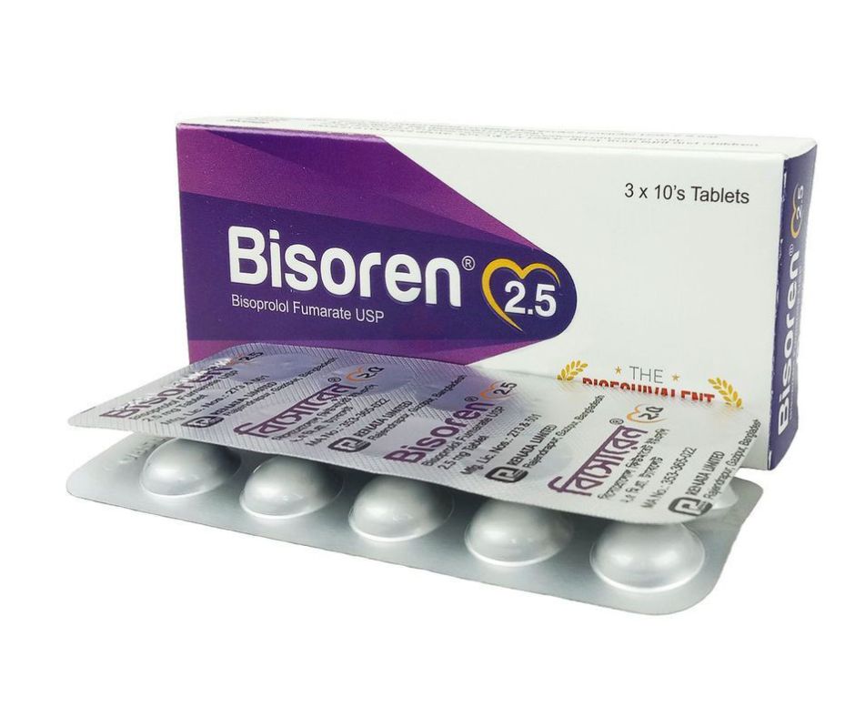Tab.Bisoren 2.5mg
